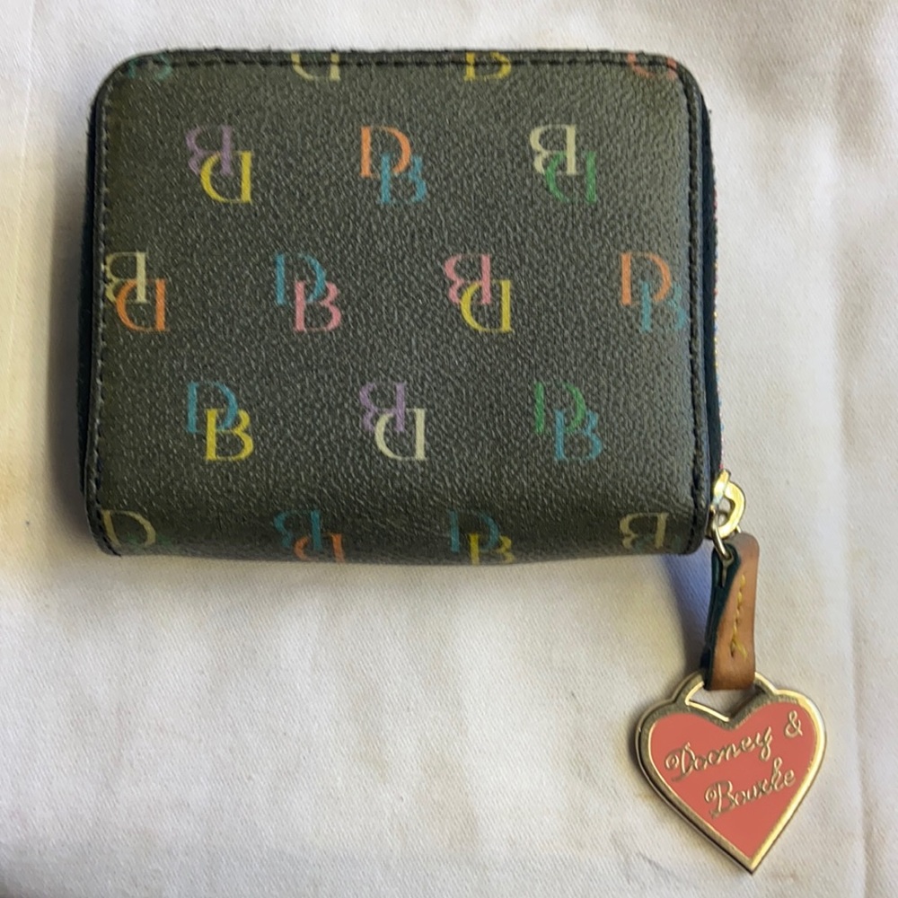 DOONEY & BOURKE WALLET Coin purse Rainbow zipper